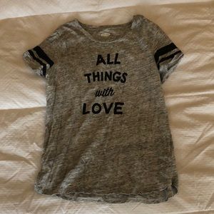 ALL THINGS WITH LOVE tshirt